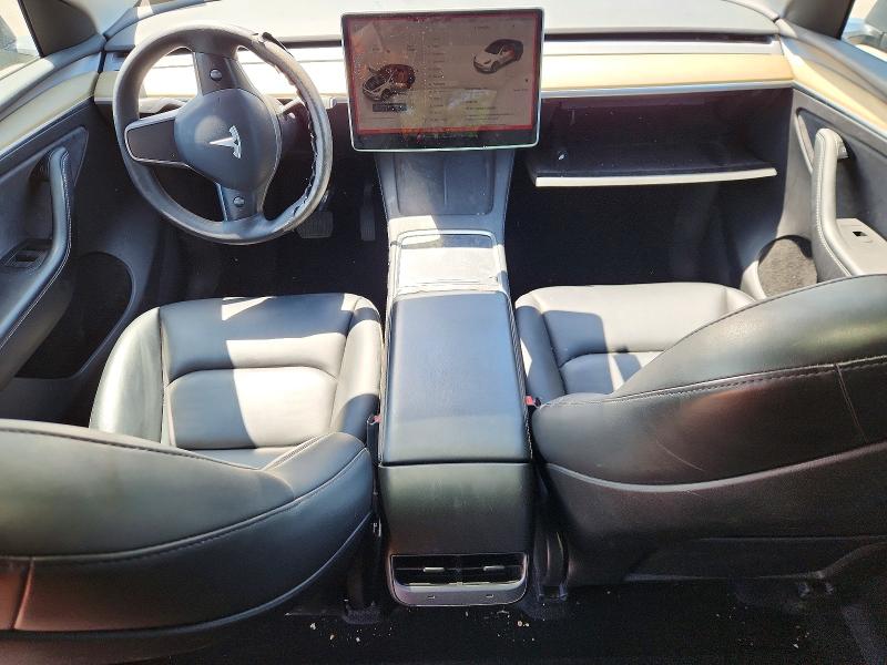 2023 Tesla Model y VIN 7SAYGDEE3PA040255 COPART salvage auction — FRONT END, Ny - Mv-907A Salvage Certificate, sold $11,900 on 2026-07-06 (photo 8)