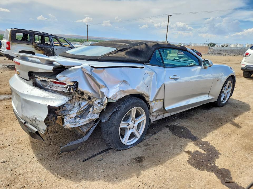 2018 Chevrolet Camaro VIN 1G1FB3DX6J0127584 COPART salvage auction — REAR END, Nm - Cert Of Title-Salvage, sold $200 on 2026-07-02 (photo 3)