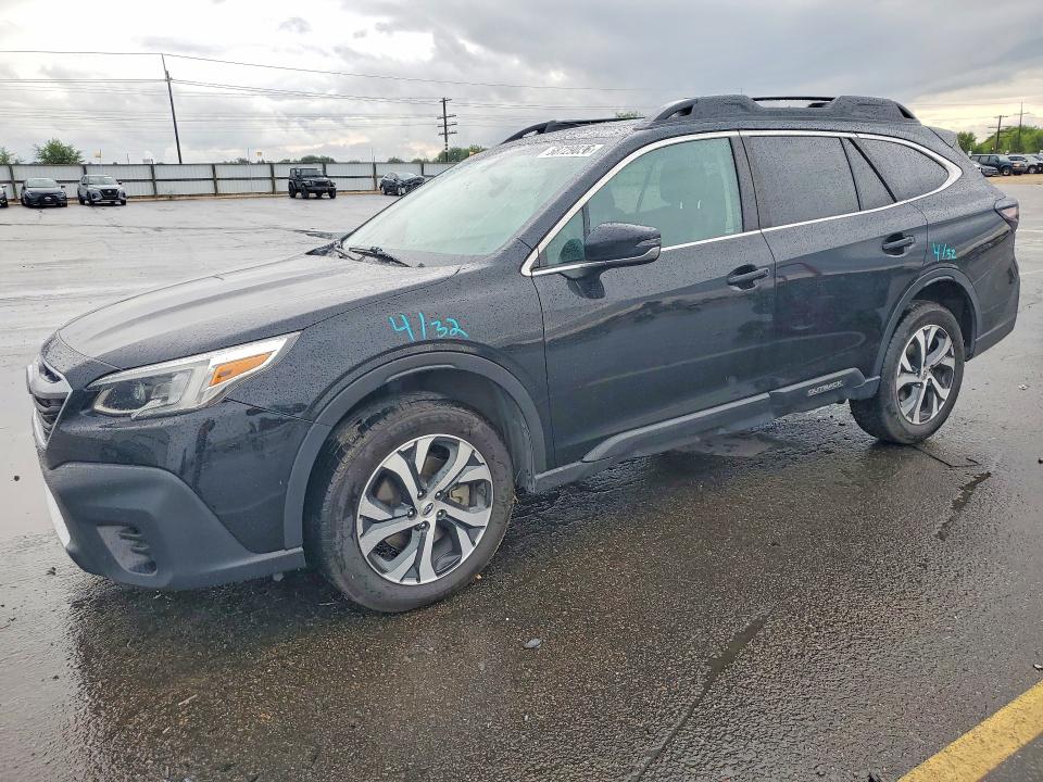 2022 Subaru Outback VIN 4S4BTANCXN3208297 COPART salvage auction — FRONT END, Id - Salvage Certificate Of Title, sold $7,800 on 2026-07-30 (photo 1)