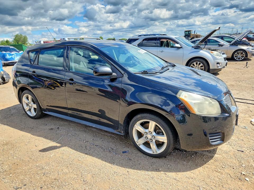 2010 Pontiac Vibe VIN 5Y2SP6E08AZ417430 COPART salvage auction — SIDE, IL - SALVAGE CERTIFICATE, sold $650 on 2026-07-21 (photo 4)