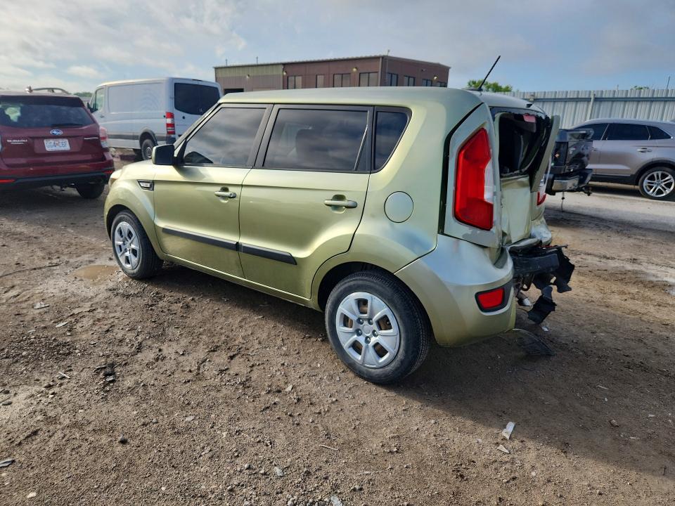 2012 Kia Soul VIN KNDJT2A56C7445078 COPART salvage auction — REAR END, Mo - Salvage Certificate Of Title, sold $550 on 2026-07-30 (photo 2)