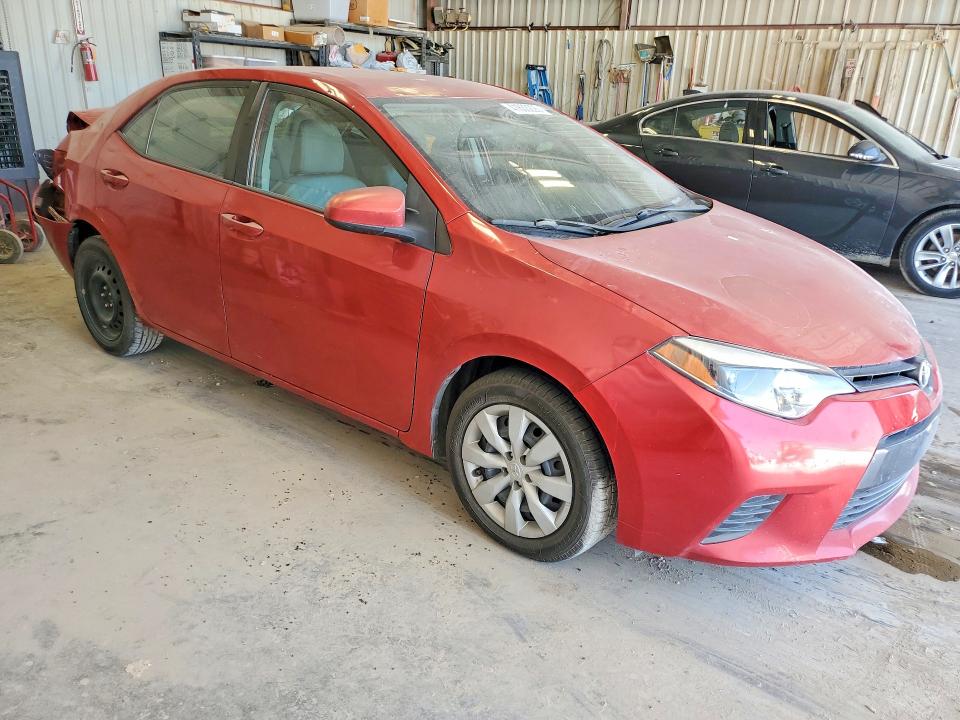 2015 Toyota Corolla VIN 5YFBURHE4FP255346 COPART salvage auction — REAR END, Tx - Salvage Vehicle Title, sold $150 on 2026-07-24 (photo 4)