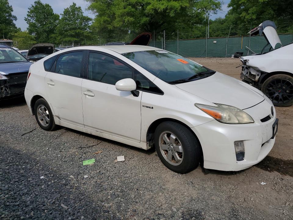 2011 Toyota Prius VIN JTDKN3DU9B0296485 COPART salvage auction — FRONT END, Va - Certificate Of Title, sold $1,900 on 2026-07-09 (photo 4)