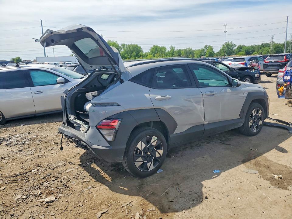 2025 Hyundai VIN KM8HCCAB5SU190221 COPART salvage auction — REAR END, Oh - Cert Of Title-Salvage, sold $325 on 2026-07-28 (photo 3)