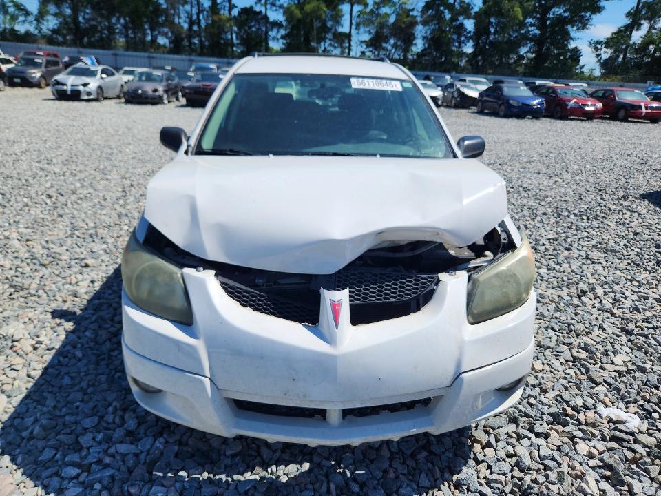2004 Pontiac Vibe VIN 5Y2SL62834Z456680 COPART salvage auction — FRONT END, GA - CERT OF TITLE-SALVAGE, sold $1,250 on 2026-07-30 (photo 5)