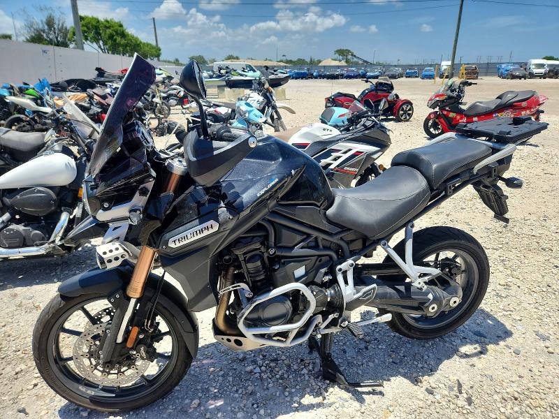 2012 Triumph motorcycle Tiger VIN SMTF02XK2CJ540785 COPART salvage auction — SIDE, FL - CERT OF TITLE SLVG REBUILDABLE, sold $2,700 on 2026-07-02 (photo 3)