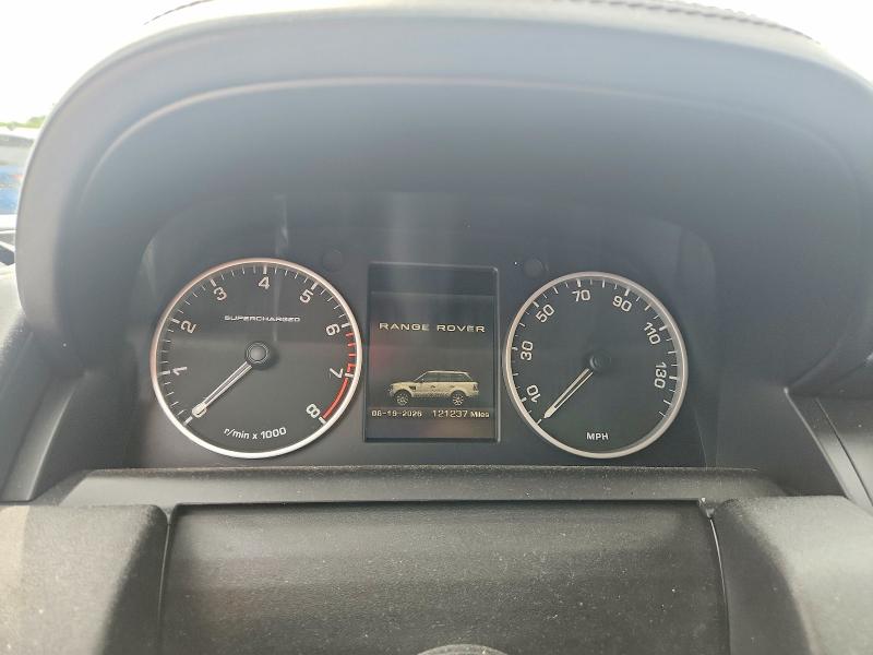 2011 Land rover Range rover sport VIN SALSH2E40BA261160 COPART salvage auction — MINOR DENT/SCRATCHES, MD - CERT OF SALVAGE > 75% DAMAGE, sold $125 on 2026-07-21 (photo 9)