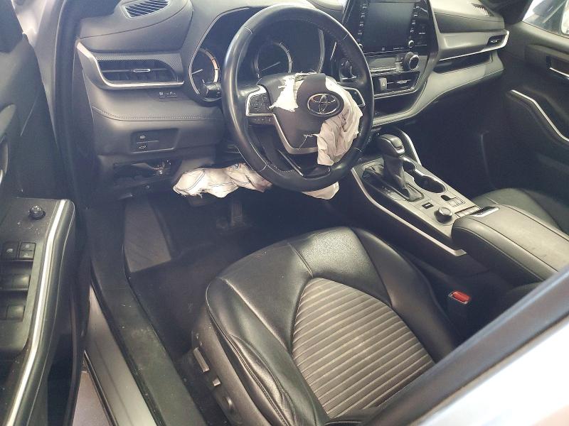 2022 Toyota Highlander VIN 5TDJZRBH5NS219221 COPART salvage auction — FRONT END, Wa - Bill Of Sale, sold $7,500 on 2026-07-06 (photo 8)