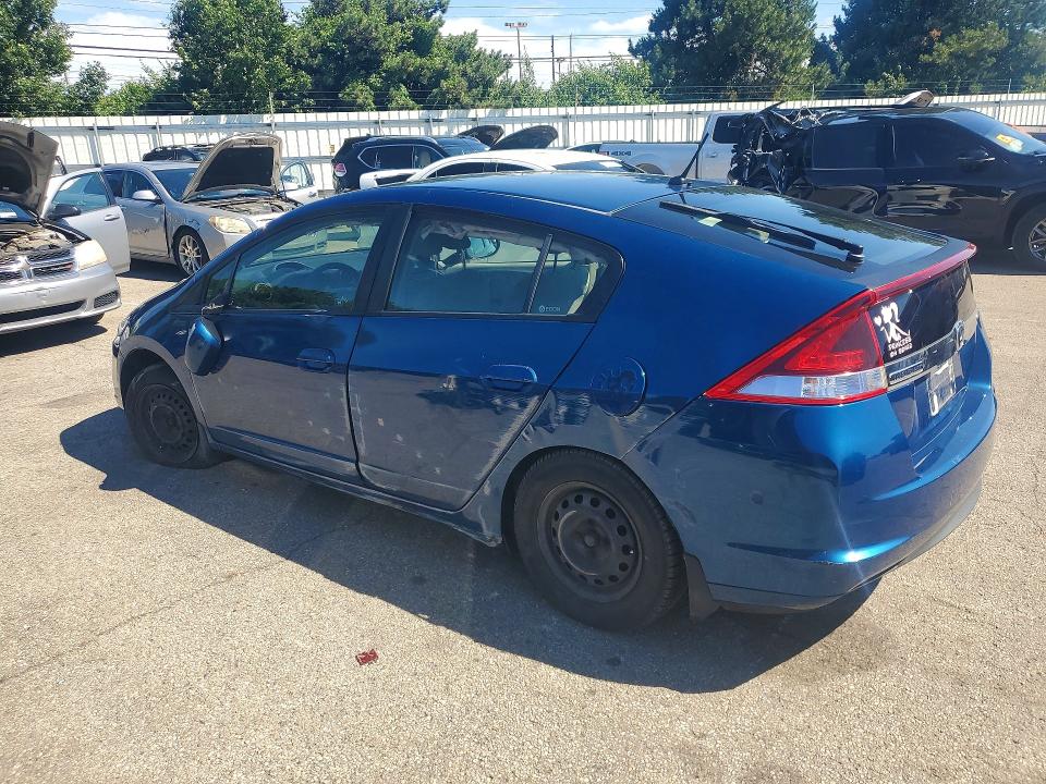 2012 Honda Insight VIN JHMZE2H59CS001417 COPART salvage auction — SIDE, Salvage Title, sold $750 on 2026-07-10 (photo 2)