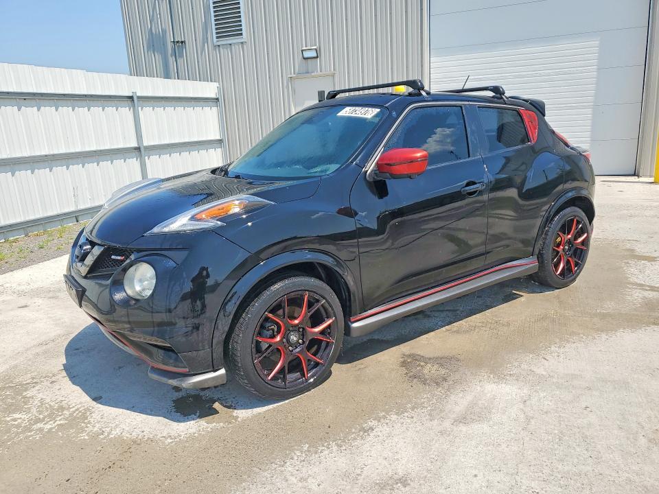 2016 Nissan Juke VIN JN8AF5MV3GT653683 COPART salvage auction — MECHANICAL, On - Permit No Brand - Unfit (P), sold $4,050 on 2026-07-14 (photo 1)