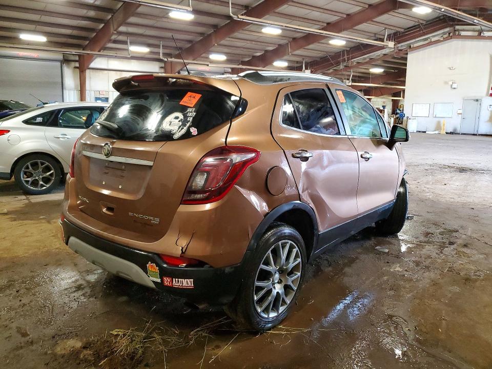 2017 Buick . VIN KL4CJ2SB4HB034392 COPART salvage auction — FRONT END, MI - CERTIFICATE OF TITLE, sold $200 on 2026-07-31 (photo 3)