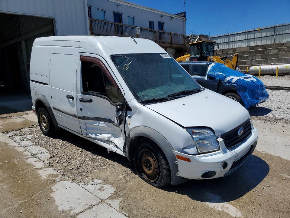 2011 Ford Transit connect VIN NM0LS7DN2BT061225 COPART salvage auction — SIDE, Oh - Cert Of Title-Salvage, sold $1,450 on 2026-07-31 (photo 4)
