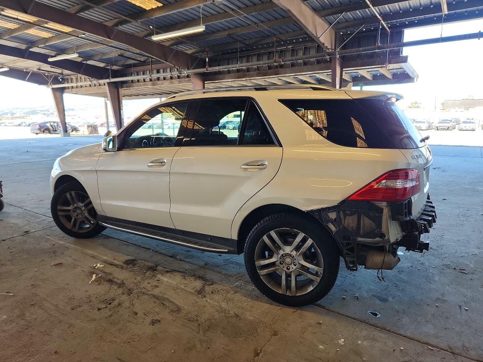 2014 Mercedes-benz M-klasse VIN 4JGDA5HB5EA382346 COPART salvage auction — REAR END, Ca - Salvage Certificate, sold $4,800 on 2026-08-06 (photo 2)