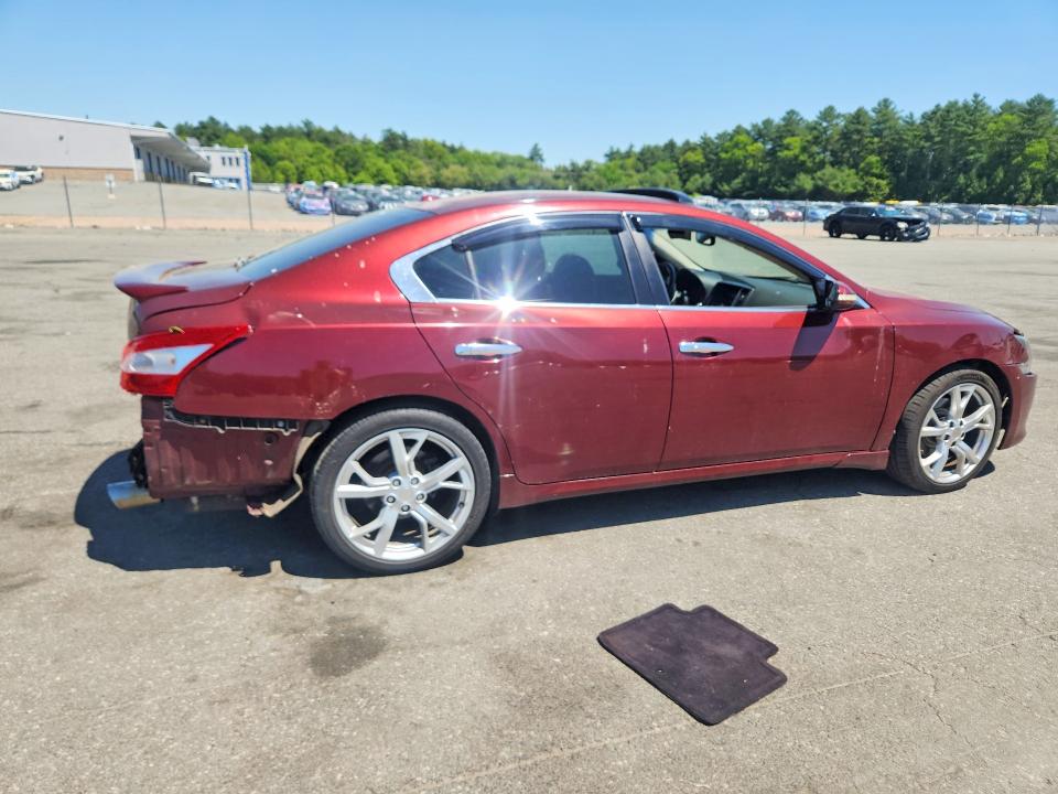 2010 Nissan Maxima VIN 1N4AA5AP2AC801559 COPART salvage auction — REAR END, Ri - Salvage Certificate Of Title, sold $425 on 2026-07-09 (photo 3)