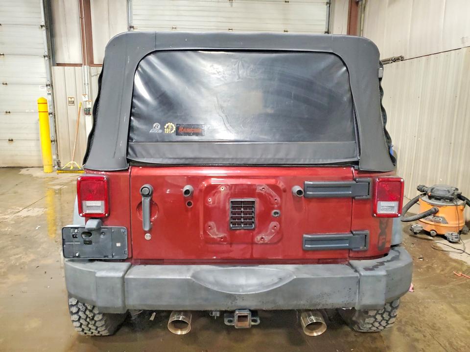 2007 Jeep Wrangler / VIN 1J4GA39117L129988 COPART salvage auction — BURN, Pa - Certificate Of Salvage, sold $1,200 on 2026-07-02 (photo 6)