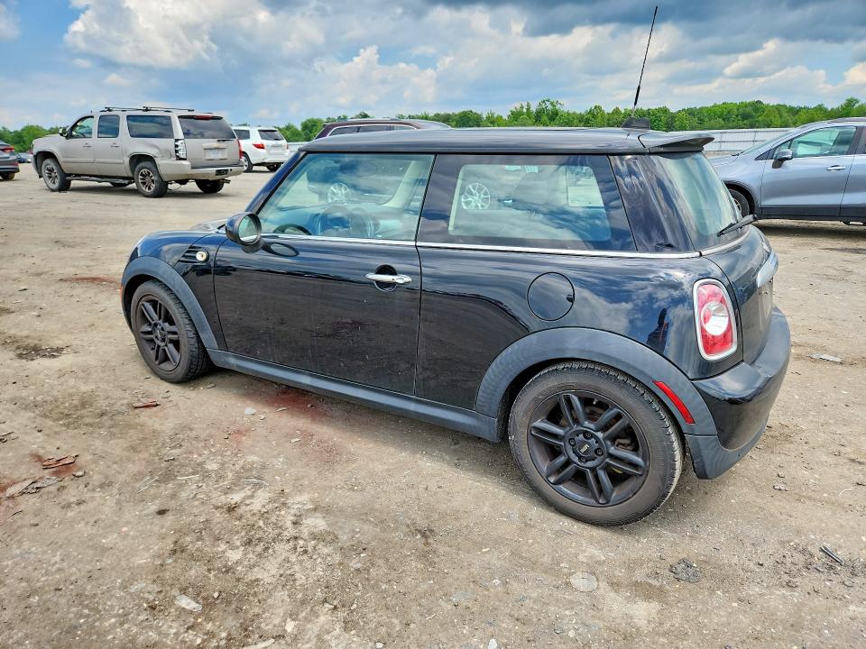 2013 Mini Cooper VIN WMWSU3C54DT374988 COPART salvage auction — REAR END, Il - Certificate Of Title, sold $625 on 2026-07-22 (photo 2)
