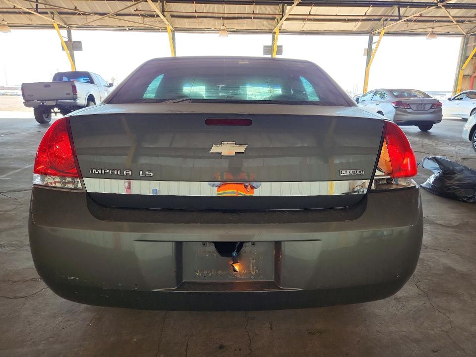 2008 Chevrolet Impala VIN 2G1WB58K681219044 COPART salvage auction — REAR END, Az - Certificate Of Title (P), sold $475 on 2026-07-29 (photo 6)