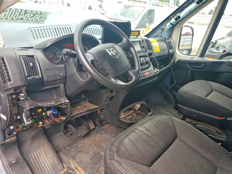 2021 Ram Promaster 3500 VIN 3C6FRVJG7ME501268 COPART salvage auction — MINOR DENT/SCRATCHES, Wa - Vehicle Cert Of Ownership-Titl, sold $8,200 on 2026-07-09 (photo 8)