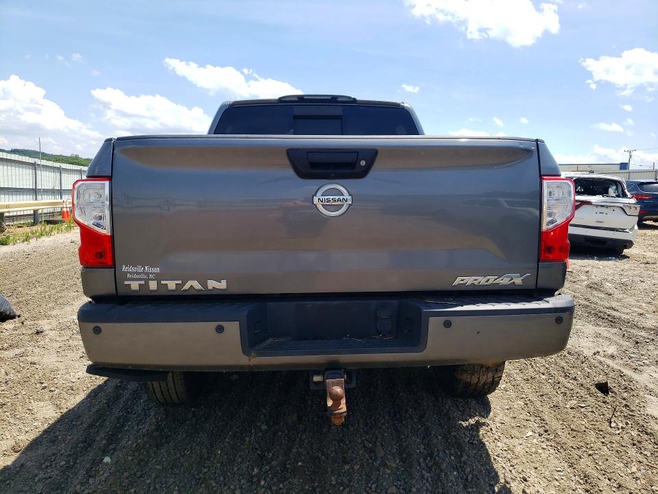 2019 Nissan TITAN VIN 1N6AA1E56KN503255 COPART salvage auction — MECHANICAL, Va - Certificate Of Title, sold $2,100 on 2026-07-06 (photo 6)