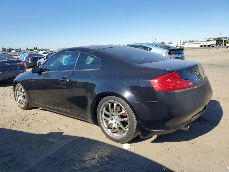 2007 Infiniti G35 VIN JNKCV54E87M905962 COPART salvage auction — FRONT END, Ca - Salvage Certificate, sold $825 on 2026-07-07 (photo 2)