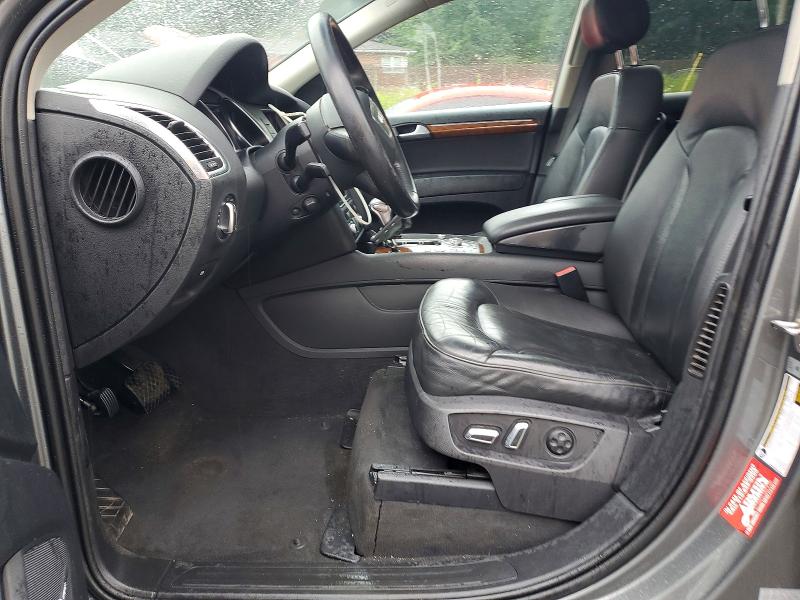 2015 Audi Q7 VIN WA1LGAFE9FD001578 COPART salvage auction — MECHANICAL, Oh - Certificate Of Title, sold $450 on 2026-07-17 (photo 7)
