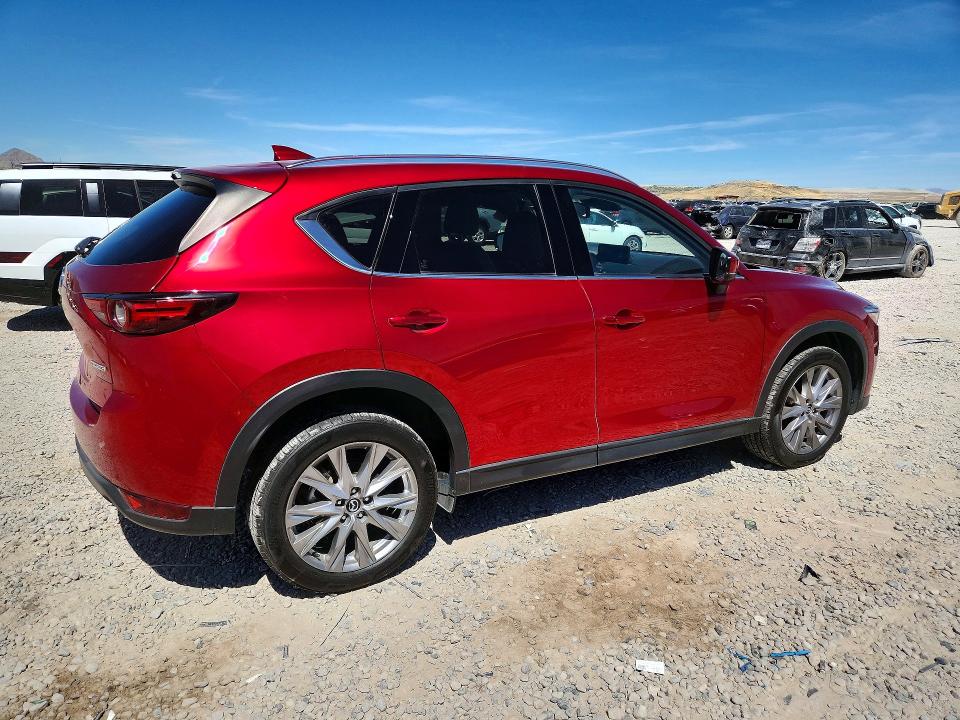 2021 Mazda VIN JM3KFBDM9M1458420 COPART salvage auction — SIDE, Ut - Salvage Certificate, sold $9,200 on 2026-07-31 (photo 3)