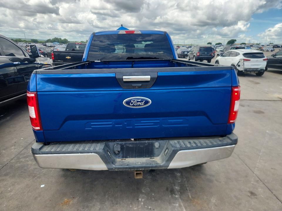 2018 Ford F-150 VIN 1FTEX1CG0JFE73508 COPART salvage auction — NORMAL WEAR, La - Certificate Of Title, sold $8,700 on 2026-07-30 (photo 6)