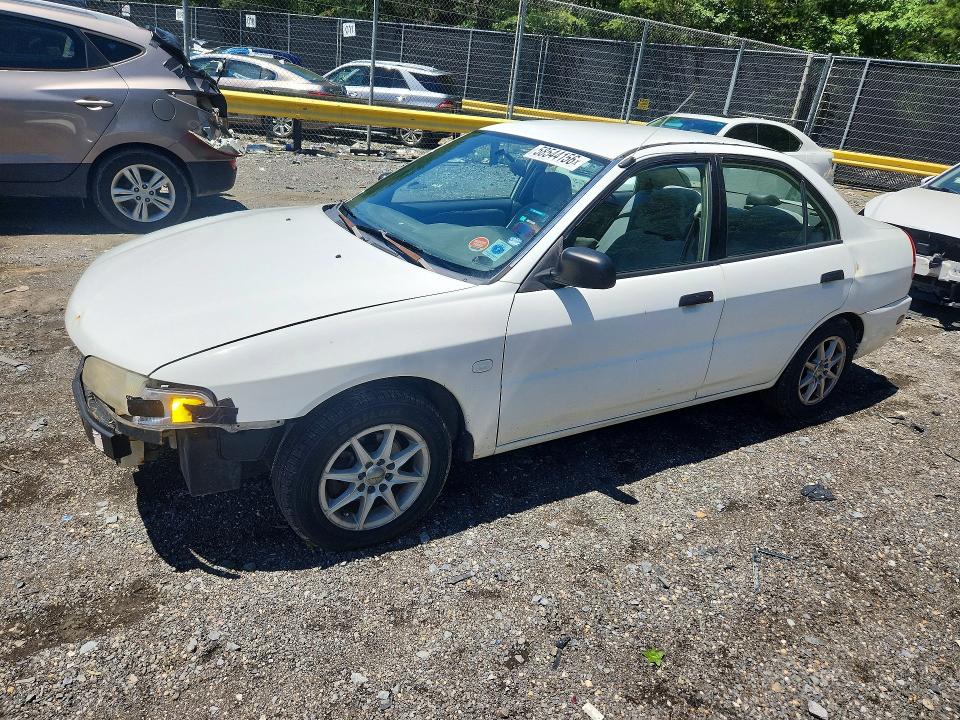 2001 Mitsubishi Mirage VIN JA3AY26C41U051293 COPART salvage auction — FRONT END, MD - CERT OF SALVAGE > 75% DAMAGE, sold $200 on 2026-07-31 (photo 1)