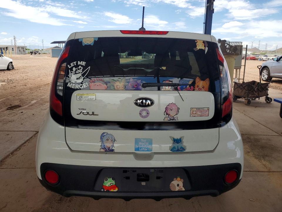 2017 Kia Soul VIN KNDJN2A25H7439389 COPART salvage auction — FRONT END, Az - Cert Of Title - Salvage, sold $1,050 on 2026-07-07 (photo 6)