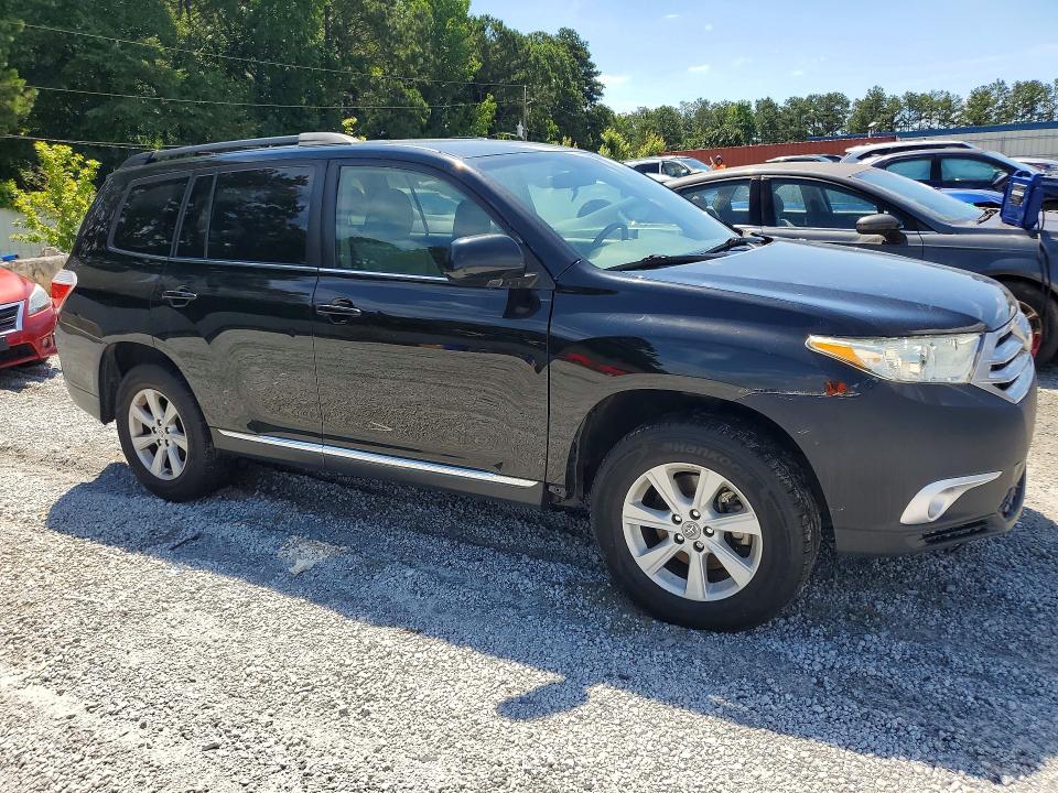 2013 Toyota VIN 5TDZK3EH4DS106973 COPART salvage auction — FRONT END, Ga - Cert Of Title-Salvage, sold $3,500 on 2026-07-20 (photo 4)