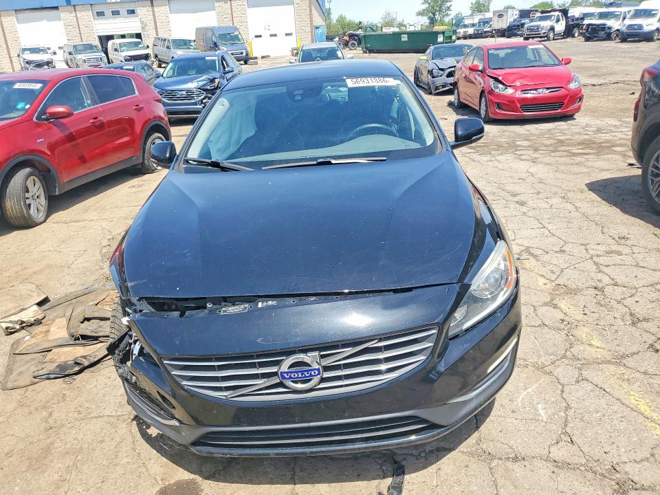 2015 Volvo S60 VIN YV140MFJ6F1353624 COPART salvage auction — FRONT END, MI - CERTIFICATE OF TITLE, sold $700 on 2026-07-03 (photo 5)