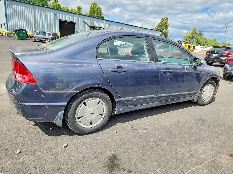 2008 Honda Civic VIN JHMFA36238S028973 COPART salvage auction — FRONT END, Or - Salvage Title Certificate, sold $700 on 2026-07-20 (photo 3)