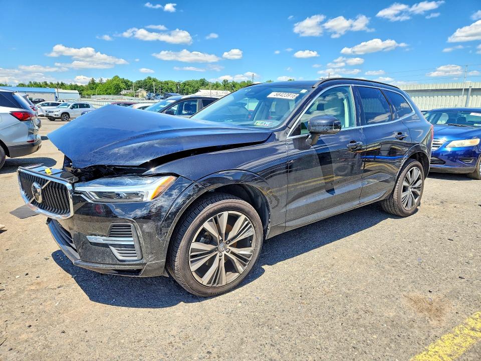 2022 Volvo Xc60 VIN YV4L12RK2N1047135 COPART salvage auction — FRONT END, Pa - Certificate Of Salvage, sold $10,300 on 2026-07-07 (photo 1)