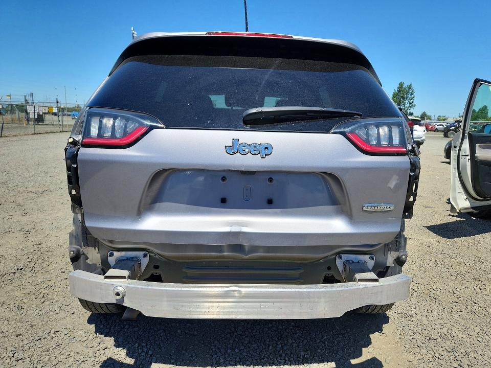 2019 Jeep VIN 1C4PJLCB2KD308048 COPART salvage auction — REAR END, WV - SALVAGE CERTIFICATE, sold $2,550 on 2026-09-01 (photo 6)