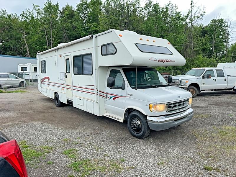 1998 Ford Econoline VIN 1FDXE40S3WHA14232 — COPART salvage auction photo