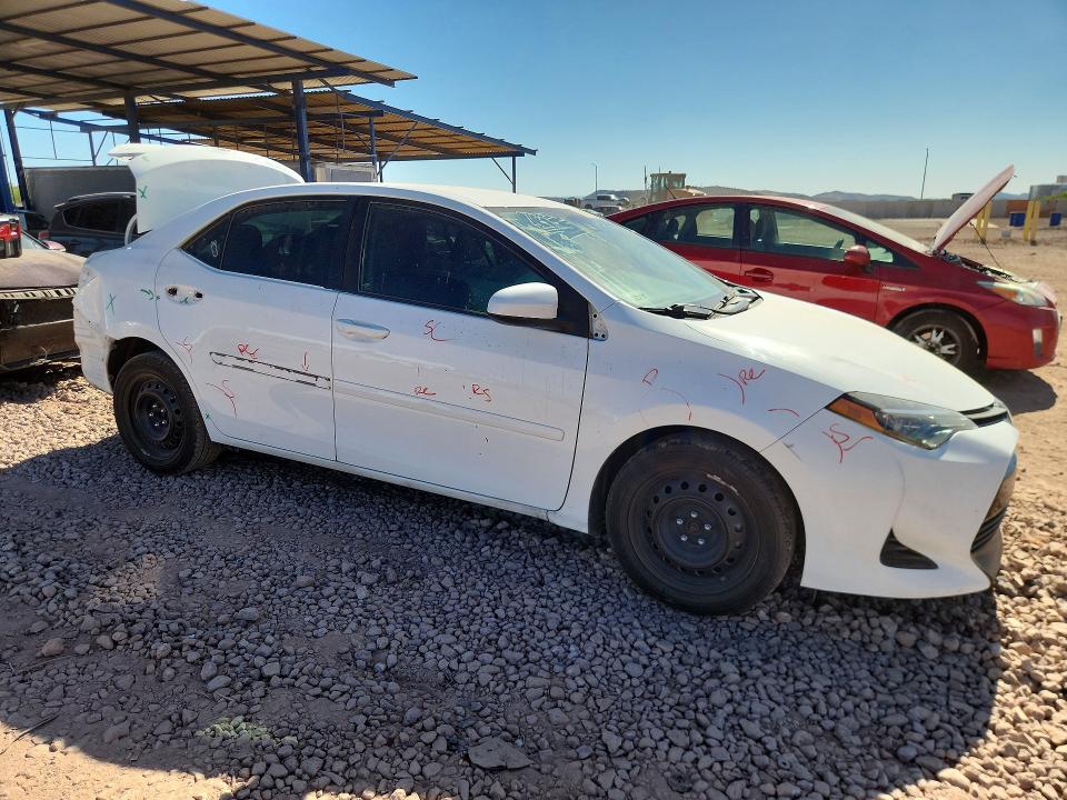 2017 Toyota Corolla VIN 2T1BURHE8HC961609 COPART salvage auction — REAR END, Az - Cert Of Title - Salvage, sold $3,300 on 2026-07-09 (photo 4)