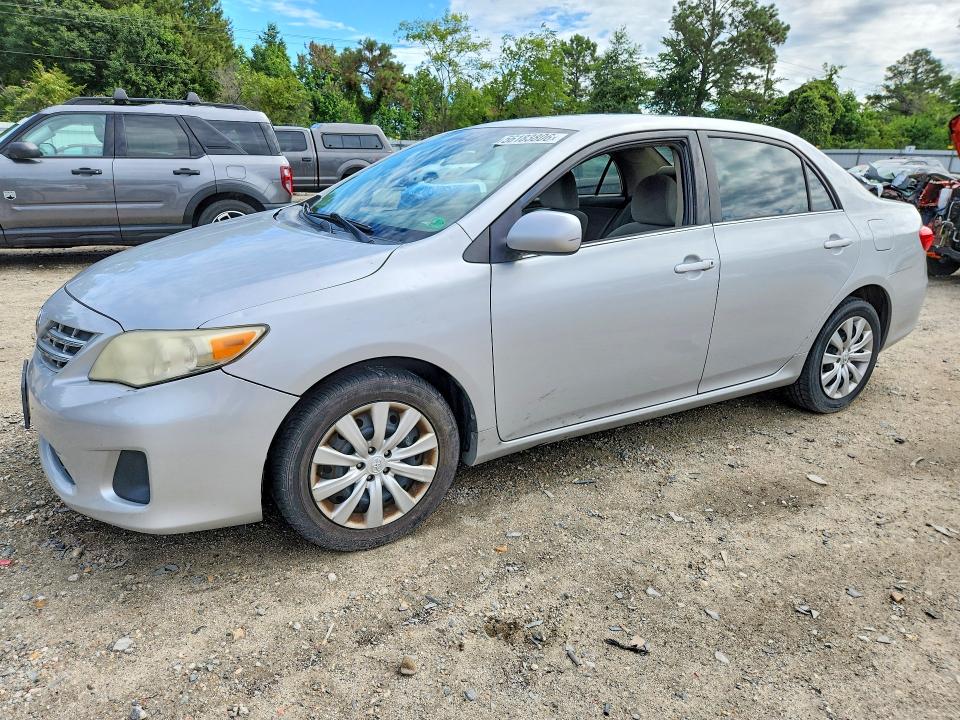 2013 Toyota Corolla VIN 5YFBU4EE1DP135914 COPART salvage auction — MECHANICAL, Va - Certificate Of Title, sold $2,000 on 2026-07-24 (photo 1)