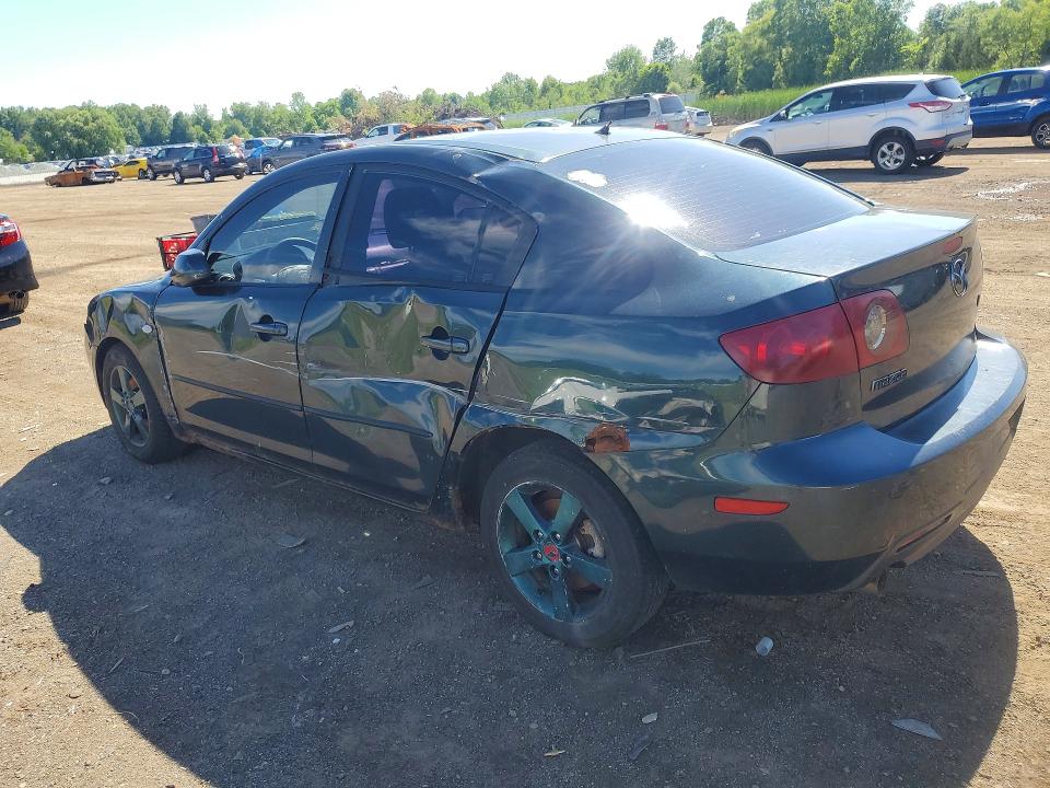 2004 Mazda 3 VIN JM1BK12F841215619 COPART salvage auction — SIDE, Oh - Cert Of Title-Salvage, sold $275 on 2026-07-09 (photo 2)