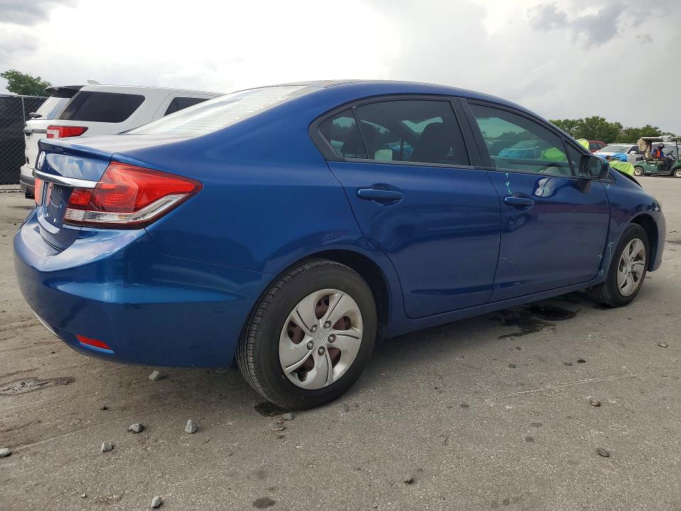 2015 Honda Civic VIN 19XFB2F55FE024166 COPART salvage auction — FRONT END, Fl - Cert Of Title Slvg Rebuildable, sold $1,700 on 2026-07-02 (photo 3)