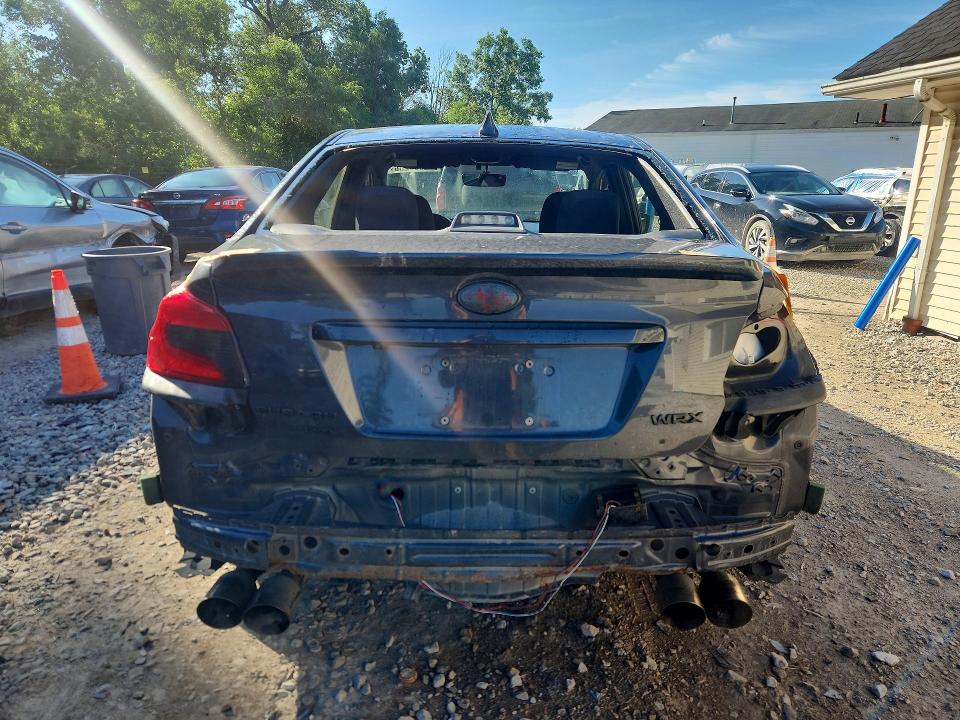 2017 Subaru Wrx VIN JF1VA1B69H9822884 COPART salvage auction — REAR END, Oh - Cert Of Title-Salvage, sold $5,900 on 2026-07-08 (photo 6)