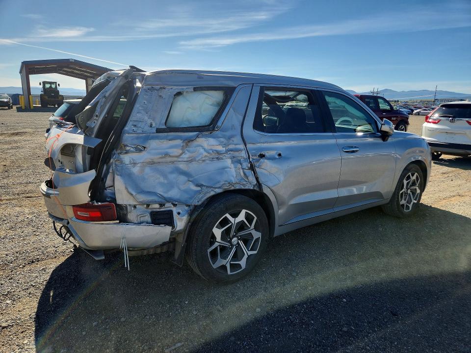 2022 Hyundai VIN KM8R7DHE6NU442304 COPART salvage auction — REAR END, Mt - Salvage Certificate Of A Vehic, sold $3,300 on 2026-07-21 (photo 3)