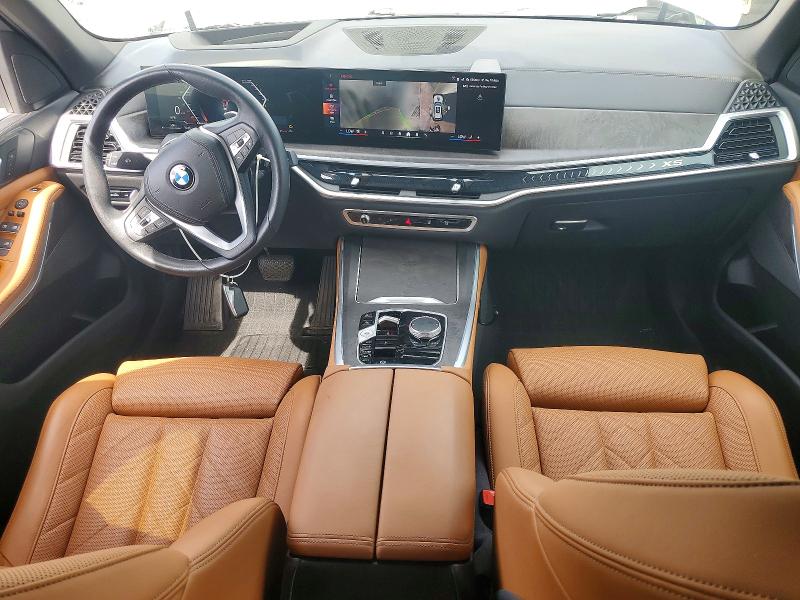 2024 BMW X5 VIN 5UX23EU05R9S66337 COPART salvage auction — FRONT END, Or - Salvage Title Certificate, sold $1,600 on 2026-08-03 (photo 8)