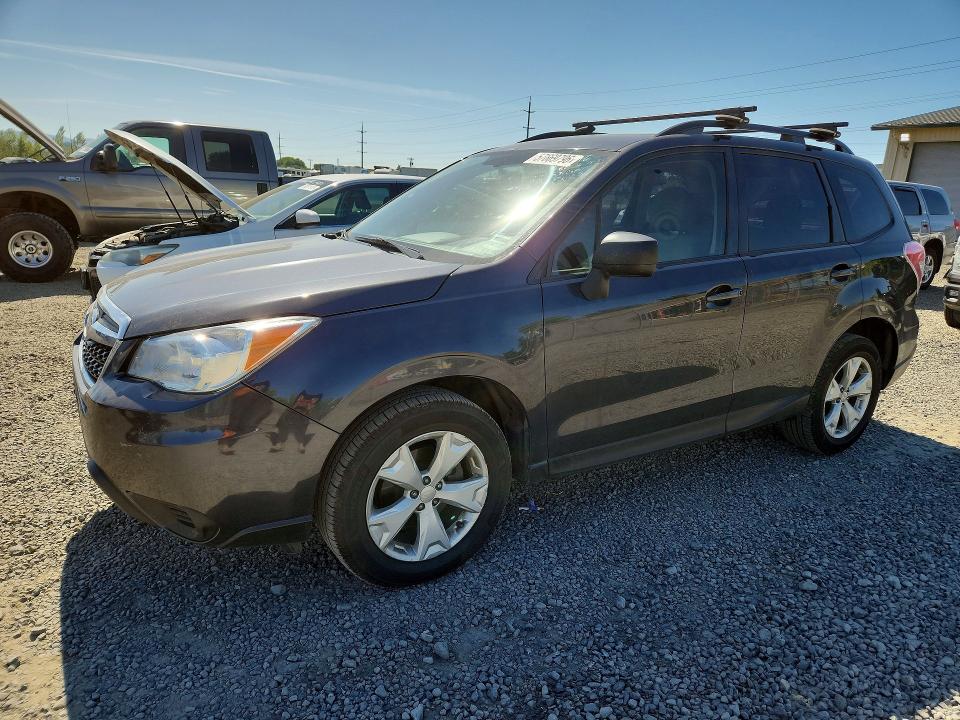 2015 Subaru VIN JF2SJABC5FH825224 COPART salvage auction — REAR END, Or - Salvage Title Certificate, sold $600 on 2026-07-28 (photo 1)