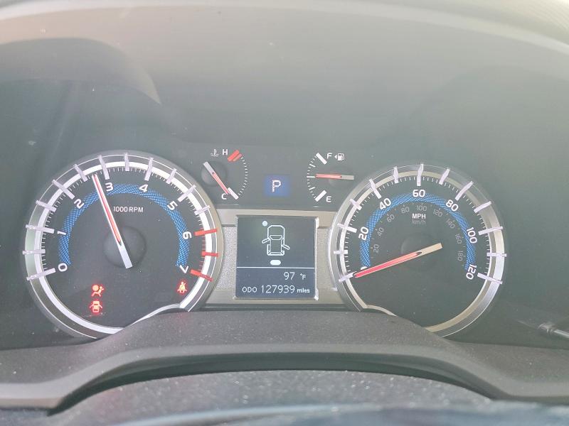 2018 Toyota 4runner VIN JTEBU5JR1J5582665 COPART salvage auction — FRONT END, NV - SALVAGE TITLE, sold $2,400 on 2026-07-29 (photo 9)