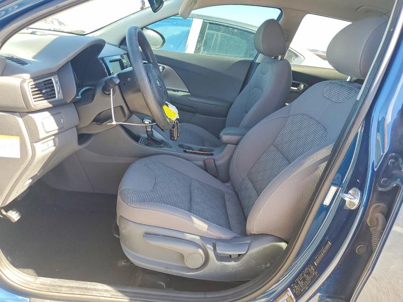 2017 Kia Niro VIN KNDCB3LCXH5053107 COPART salvage auction — REAR END, Nv - Salvage Title, sold $2,400 on 2026-07-07 (photo 7)
