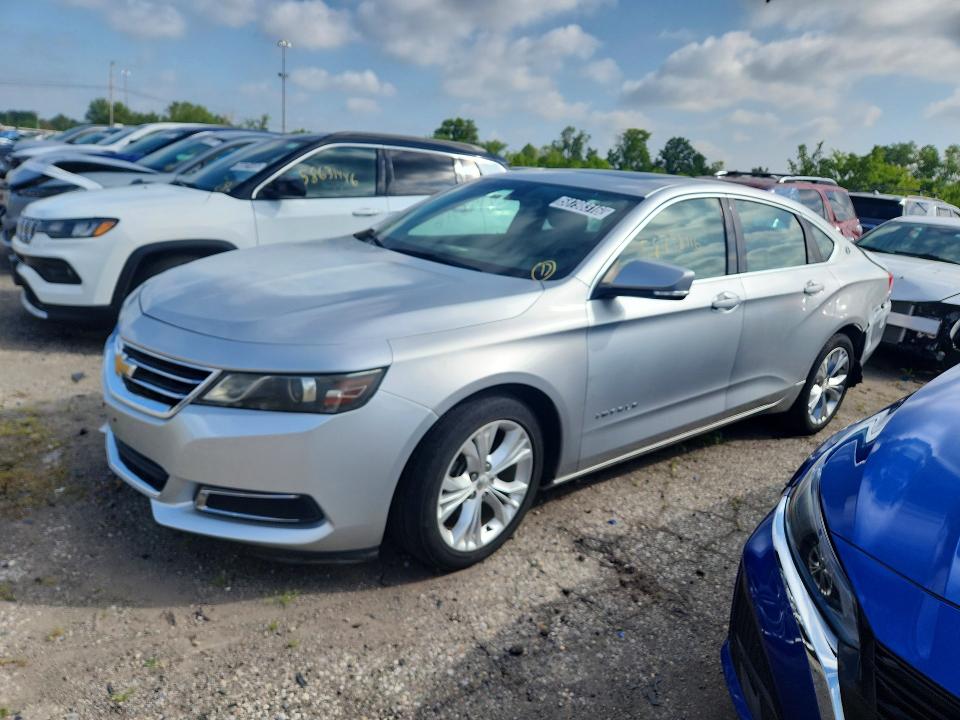 2014 Chevrolet Impala VIN 2G1125S31E9294940 COPART salvage auction — REAR END, MI - SCRAP CERTIFICATE OF TITLE, sold $1,800 on 2026-07-27 (photo 1)