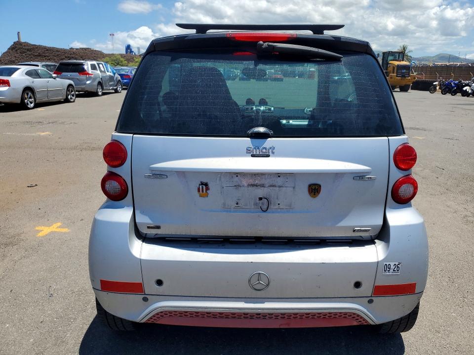2013 Smart VIN WMEEJ3BA5DK683402 COPART salvage auction — FRONT END, Hi - Certificate Of Salvage, sold $1 on 2026-08-17 (photo 6)
