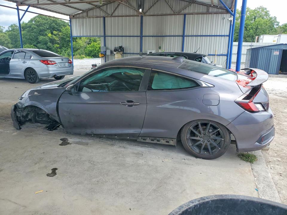 2017 Honda Civic VIN 2HGFC3B37HH350440 COPART salvage auction — FRONT END, Ga - Cert Of Title-Salvage, sold $1,700 on 2026-07-30 (photo 2)