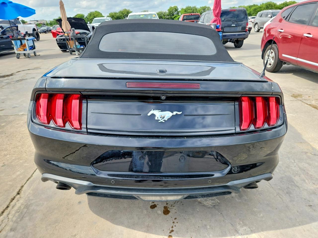 2022 Ford Mustang VIN 1FATP8UH7N5105397 COPART salvage auction — Front End, TX - CERTIFICATE OF TITLE (P), sold $7,100 on 2026-07-09 (photo 6)