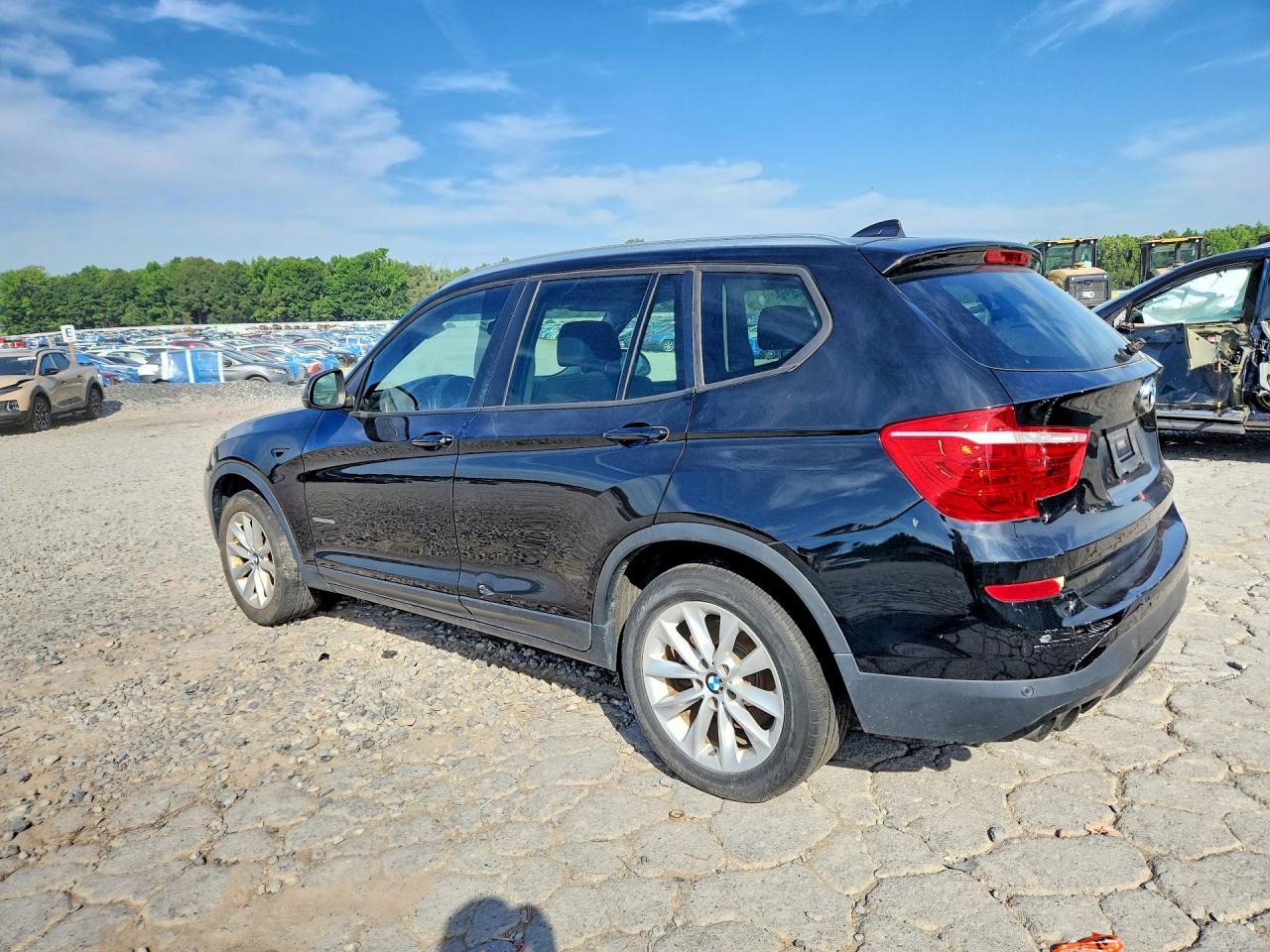 2015 BMW X3 VIN 5UXWZ7C58F0F75845 COPART salvage auction — Side, WV - CERTIFICATE OF TITLE (P), sold $3,450 on 2026-07-08 (photo 2)